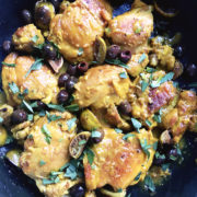 Chicken with turmeric and ginger